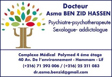 Cabinet Dr Asma Ben Zid | Psychiatre et sexologue à Hammam Lif