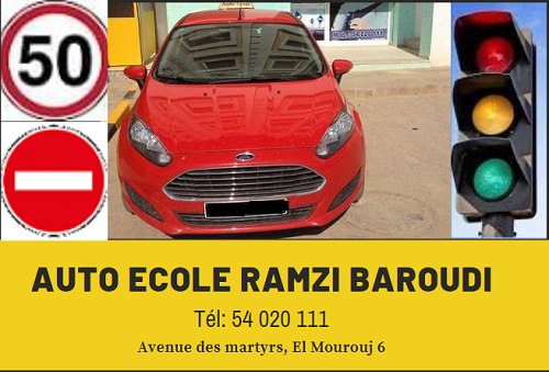 auto école à Mourouj 6 / moniteur Ramzi Baroudi