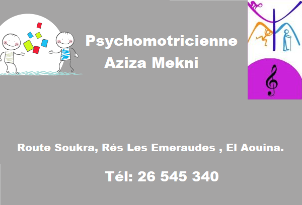 Psychomotricienne Aziza Mekni à El Aouina Soukra