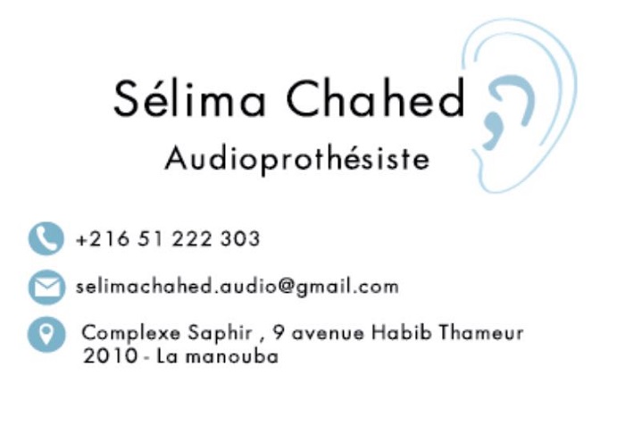 Selima Chaed / Audioprothésiste à Manouba et Bardo