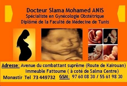Gynécologue Monastir / Dr Mohamed Anis Slama